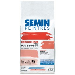 SEMIN REBOUCHEUR PRO ENDUIT DE REBOUCHAGE EN POUDRE INTÉRIEUR